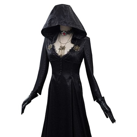 Resident Evil Bela Dimitrescu Vampyyri Lady Cosplay Asu Vain Mekko Naiset XXL