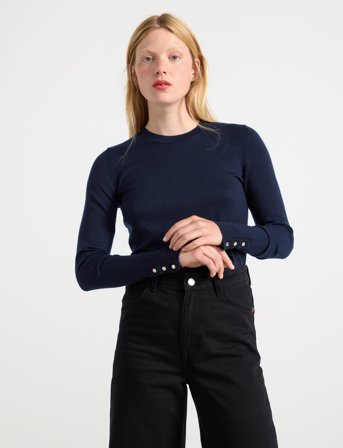 Lindex Sweater Taylor - Navy - M