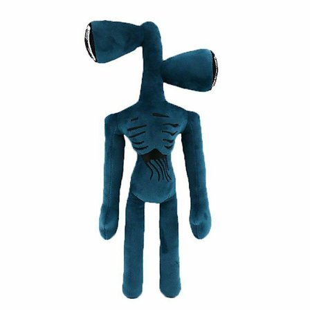 Siren Head Skräck Svart Kanin Plysch Gosedjur Docka Barn Julklapp