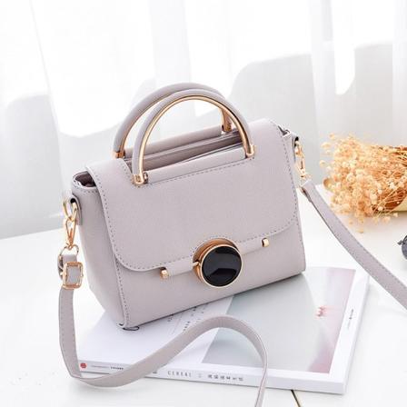 Kvinner Dame veske Koreansk mote en skulder Crossbody bærbar Light gray
