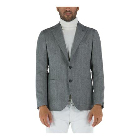 Tagliatore Formal Blazers Grå, Herre Jakkesæt Blazer