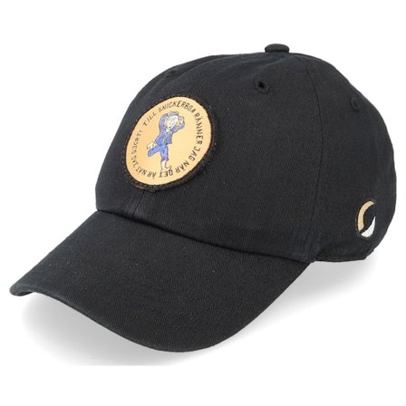 Kinder Emil I Lönneberga - Schwarz unconstructed Cap - "Kinder Emil Snickerboa Circle Black Dat Cap / Unstructured " @ Hatstore