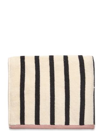 Boudoir Bath Towel Home Textiles Bathroom Textiles Towels & Bath Towels Beige Mette Ditmer