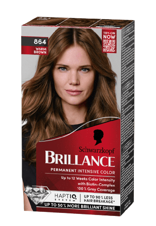 Schwarzkopf Brillance Hårfärg Dam Brun ONESIZE