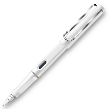 Lamy Safari Fyllepenn white Medium