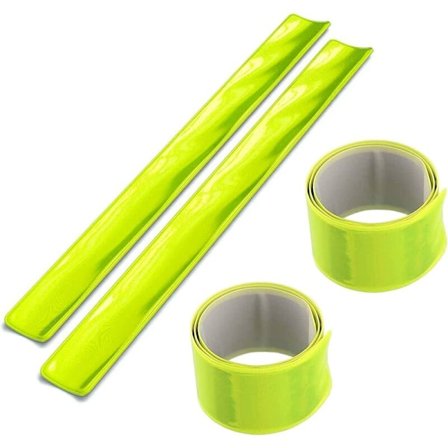 Paket Reflexarmband, Reflextejp, Reflexhandledsremmar, Reflexsäkerhetssnäpp Armband, Vår Vandring Vandring Jogging
