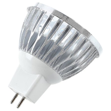Mr16 Høy Effekt 4 LED Spotlys Spotlys Pære Lampe 3600k Varmt Hvit 4w 12v DC