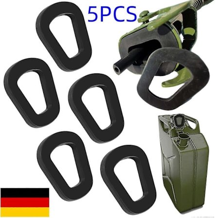5x Gummitätning passande 5, 10, 20 L Metall Bensindunk Metallkanister Dunk (FMY)