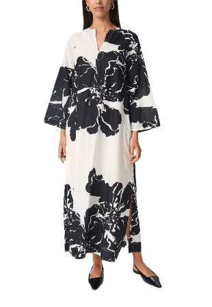 Soaked In Luxury Joanne Kaftan Dress Klänningar Dam Vit XS