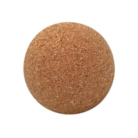 1/2 Cork Massageboll Bärbar nedre delen av ryggen för Sports Gym 10cm 1 Pc