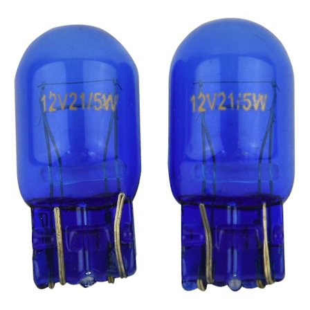 2 X W21 5w Dobbelt Filament Sidelight 7443 Super Hvid Hid Xeno