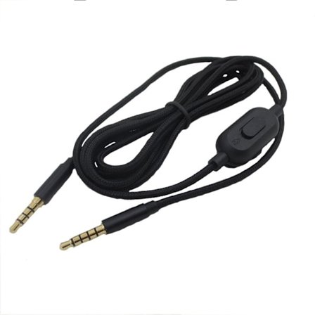 2M Ersättningsljudkabel för Logitech G433/G233/G Pro/G Pro X/HyperX Cloud Alpha/Xbox One Headset