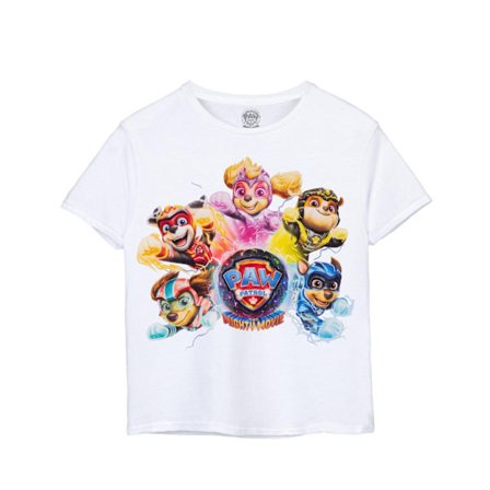 Paw Patrol: The Mighty Movie Barnens/Barnens Logotyp T-shirt 7-8 år