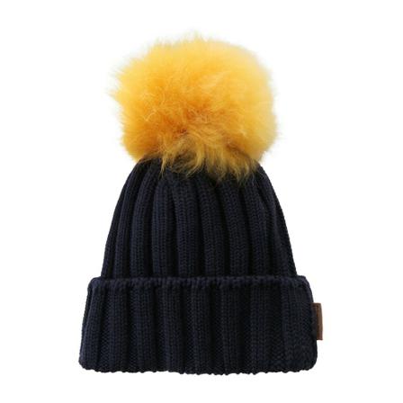 Woolrich, Blue Beanies Blauw, unisex, Maat:M