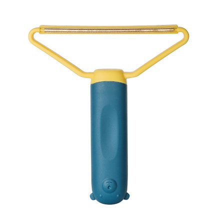 Bärbar husdjurshår luddborttagare Dubbelsidig husdjurshårskrapa Rengöring tröja Rengöringsverktyg för kläder Matta Soffa