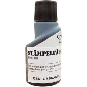 Stempelfarge R9 Svart 250 ml