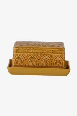 Bloomingville - Smørboks Rani - Gul - Opbevaringsbeholdere - Fra Homeroom