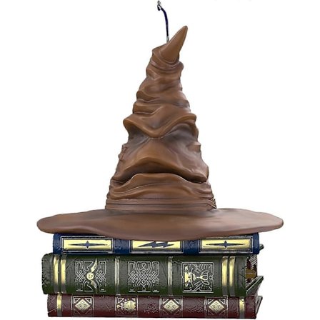 Julepynt for Harry Potter Sorteringshatt, snakkende lyd og bevegelse magisk minne juletrær av Harry Potter gaver