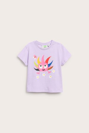 Kappahl | T-shirt Babblarna Lila 110/116 | Lila