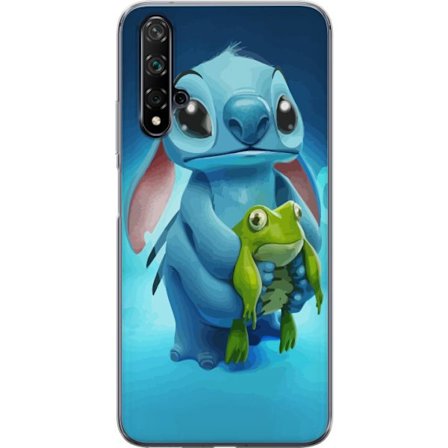 Kompatibelt Mobildeksel til Huawei Huawei nova 5T Stitch og frosken