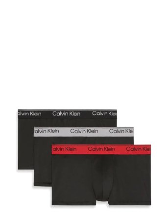Low Rise Trunk 3Pk Black Calvin Klein