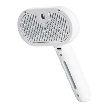 Dampbørste til kæledyr, 4-i-1 selvrengørende dampbørste til hunde og andre kæledyr