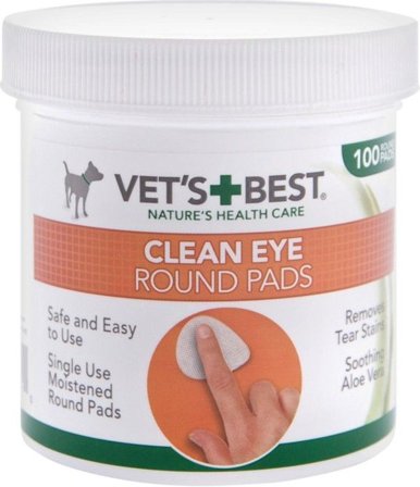 Vet's Best Vet's Best Clean Eye Round Pads 100 pcs