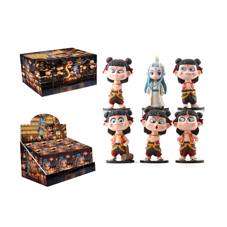 Nezha: Djæveldrengen Erobrer Dragenkongen Figurserie Blind Box