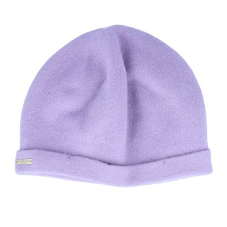 Seeberger - Lila cuff Beanie - Walk Beret Lilac Beanie @ Hatstore