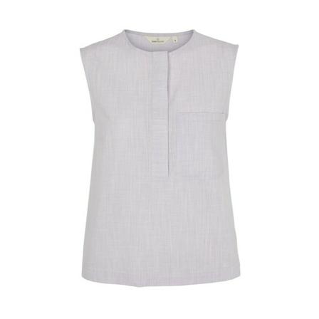 Basic Apparel Vicki Shirt Lilla, Dame Toppe, Størrelse: XS