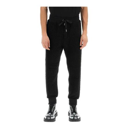 Dolce & Gabbana, Trousers Czarny, Mężczyzna, Rozmiar: M