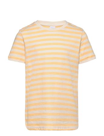 Top S S Basic Y D Stripe T-shirt Multi/mønstret Lindex