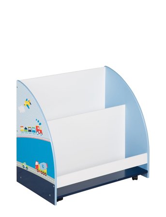 ROBA Toy Storage Organiser - Blue - 40X 60X 60CM