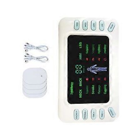 Elektronisk pulsmassageapparat 8 massagelägen 15 intensitetsnivåer Muskelmassageapparat (Stil B)