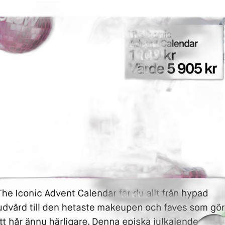 SÖKER iconic kalender från kicks