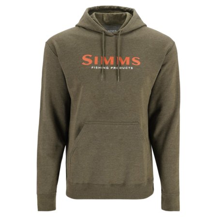 Simms Logo Hoody Military Heather - XL