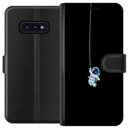 Yhteensopiva Lompakkokotelo Samsung Galaxy S10e Avaruusmies