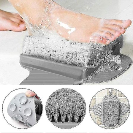Fodskrubbe Massagebørste Brusebad Anti-slip Sugkopper