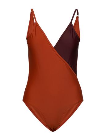 Origz Swimsuit Ao19 Orange Gestuz