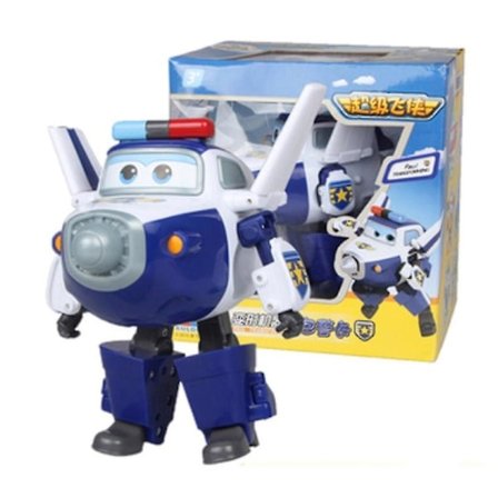 Super Wings Paul Transformerande Leksak 12cm