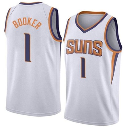 Ny säsongströja Phoenix nr 1 Devin Booker baskettröja