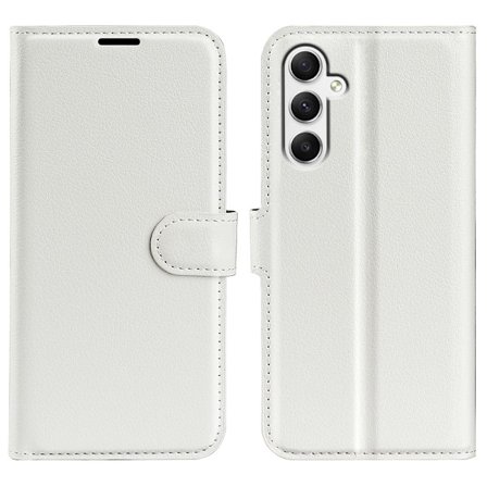 Classic Samsung Galaxy A35 flip etui - Hvit