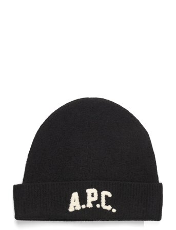 A.P.C. Bonnet Axel - Black - S/M