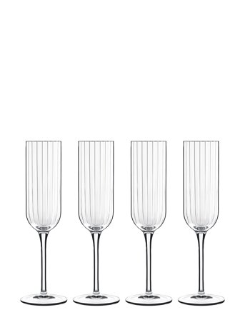 Luigi Bormioli | Champagneglas Bach 4 Stk. | 21 cl