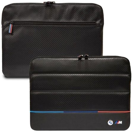 Beskyttelsesveske BMW BMCS14PUCARTCBK 14 - svart Carbon Tricolor