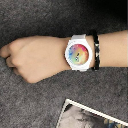 Star Watches Lysende Visere Myk Rem Par-Klokker