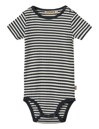 Wheat Body S/S Edvald - Navy - 68