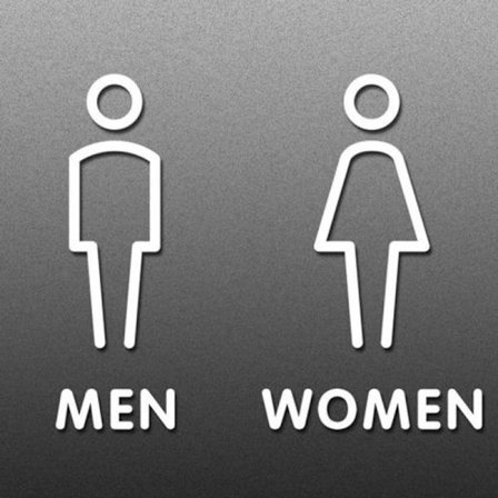 19 x 14 cm personlige toalett-skilt, toalett-skilt - normal - porselen