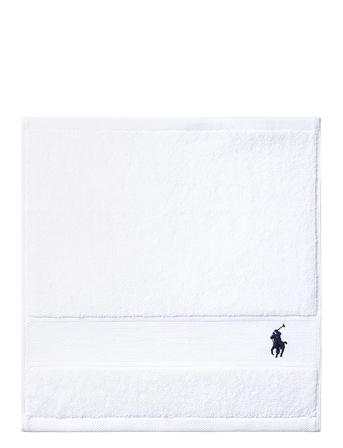 Poloplay Wash Towel Home Textiles Bathroom Textiles Towels & Bath Towels Face Towels White Ralph Lauren Home