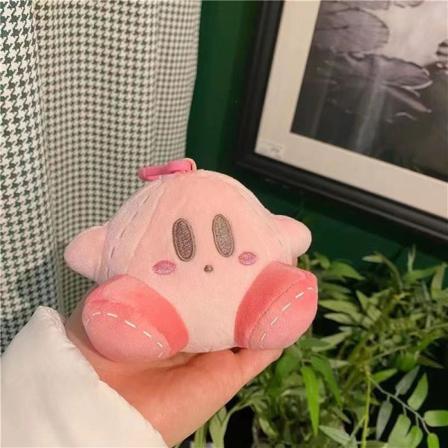 e Star Kirby Plyschdocka Pendel Cartoon Kawaii Mjuk Fylld Väska A1